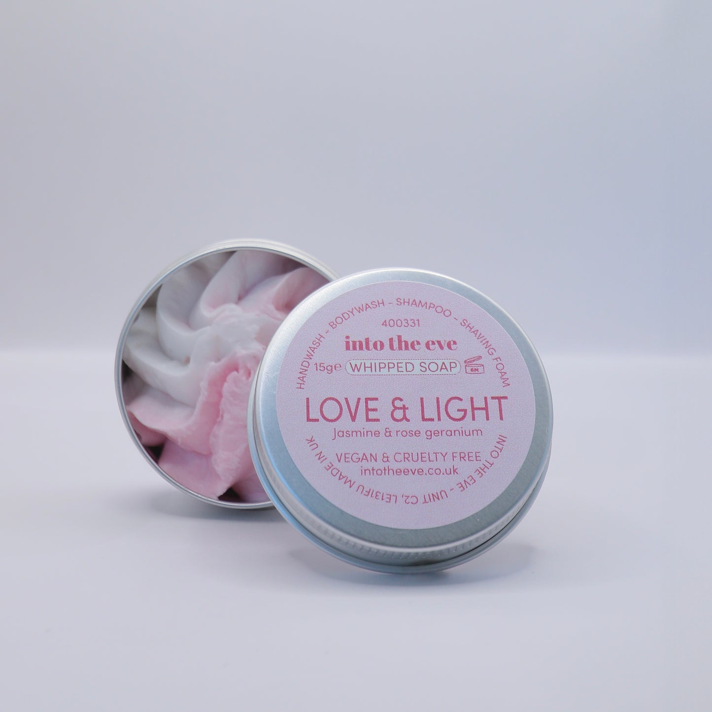 Love & Light whipped soap