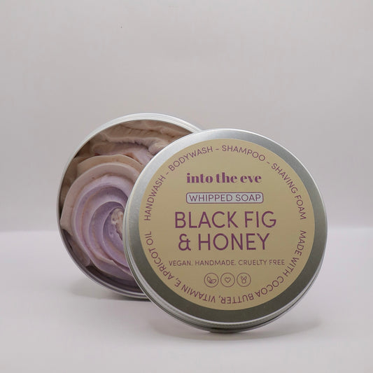 Black Fig & Honey whipped soap