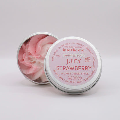 Juicy Strawberry Whipped Soap