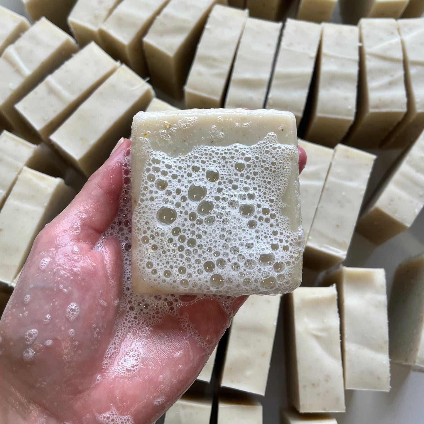 Oat & Milk Soap Bar (colour, gluten & fragrance free)