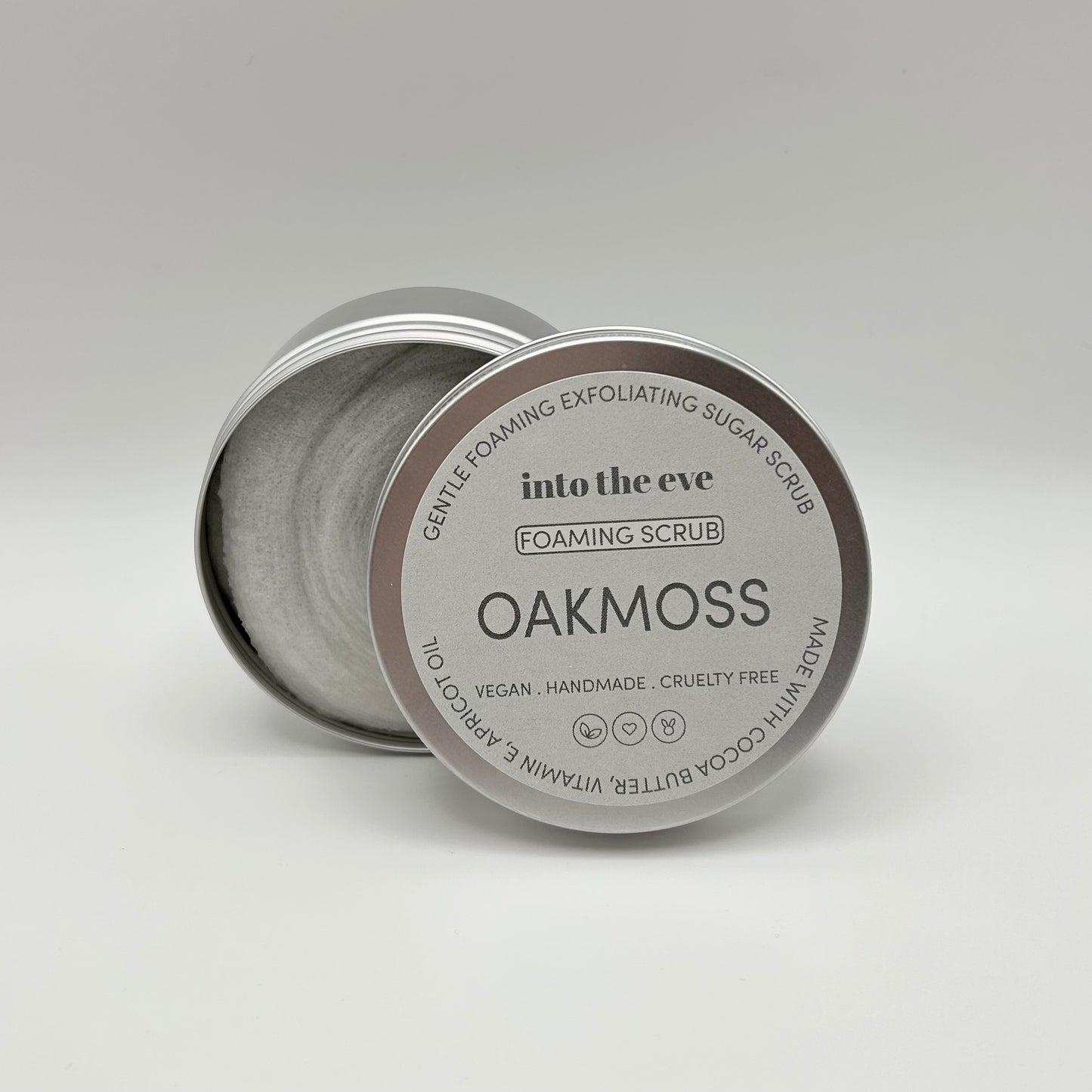 Oakmoss foaming sugar scrub