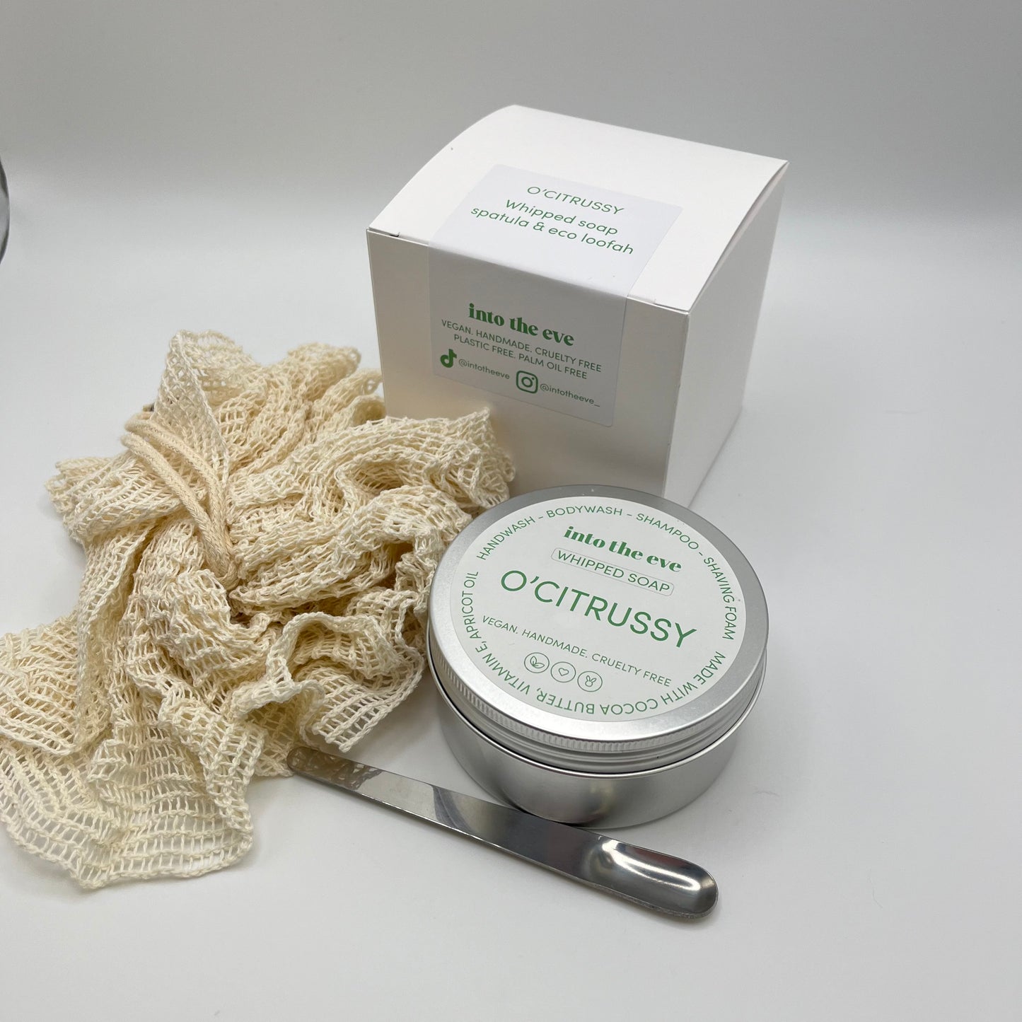 Whipped soap gift box