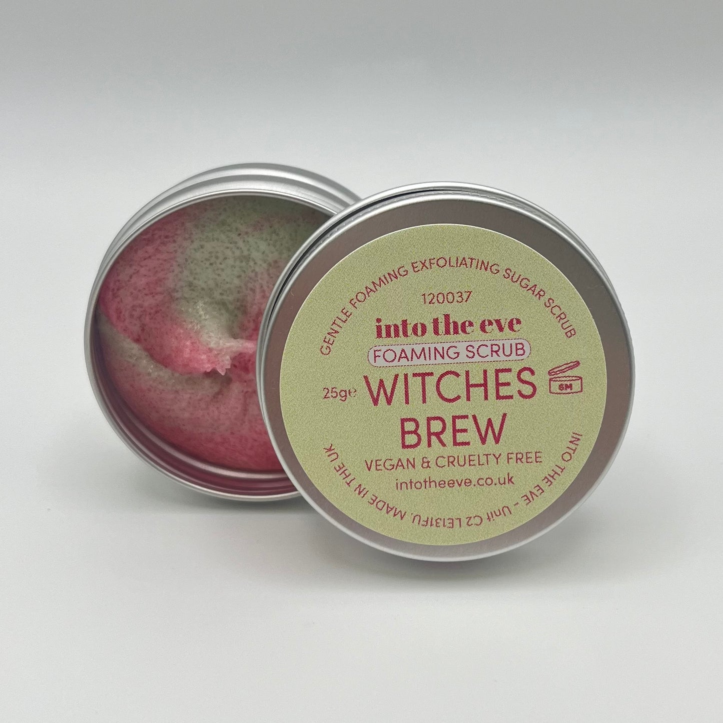 Witches Brew foaming sugar scrub