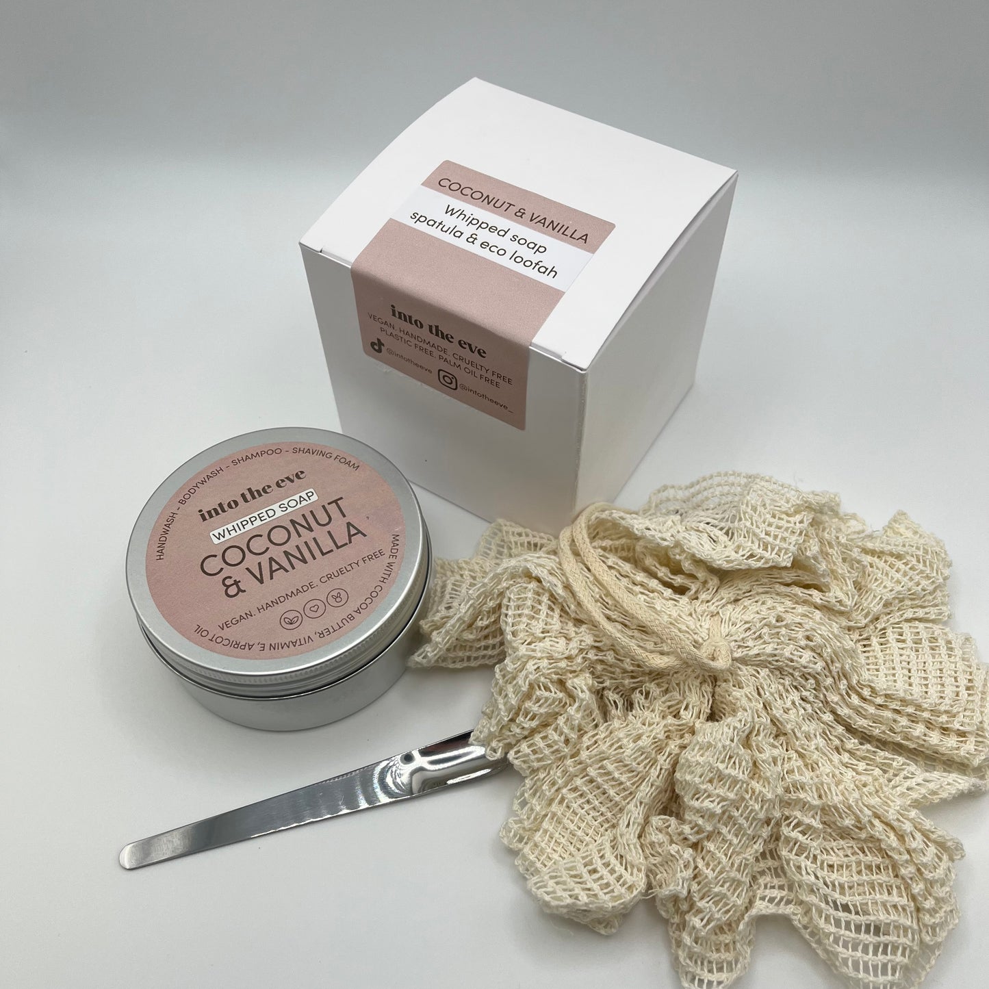 Whipped soap gift box