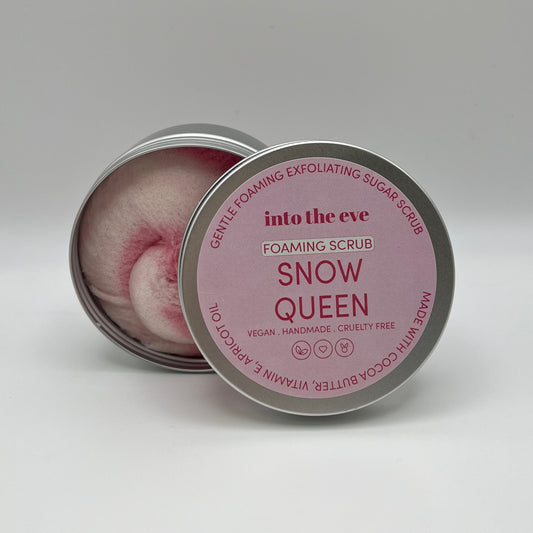 Snow Queen foaming sugar scrub