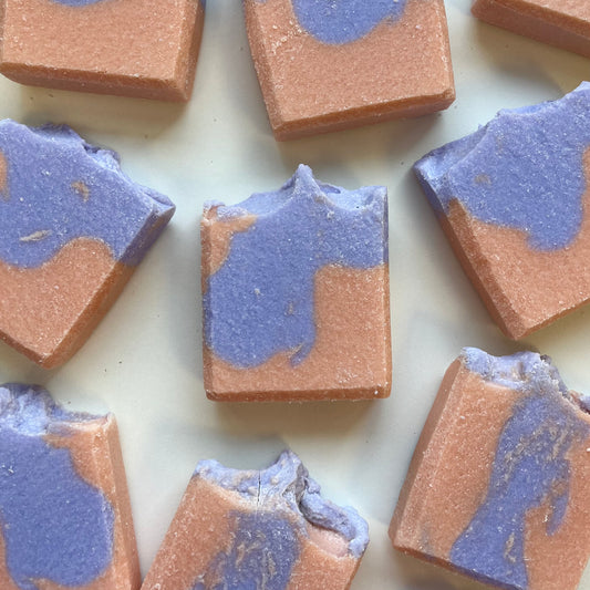 Pink Pepper salt soap