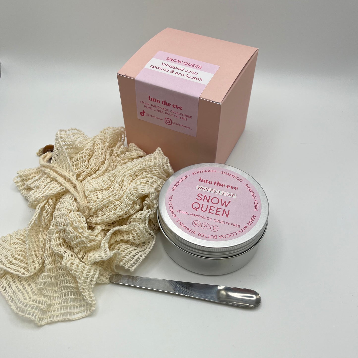 Whipped soap gift box