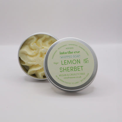 Lemon Sherbet Whipped Soap