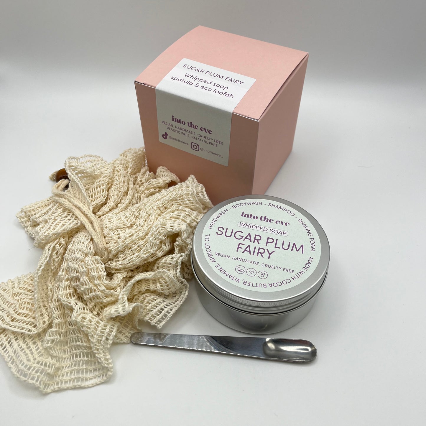 Whipped soap gift box