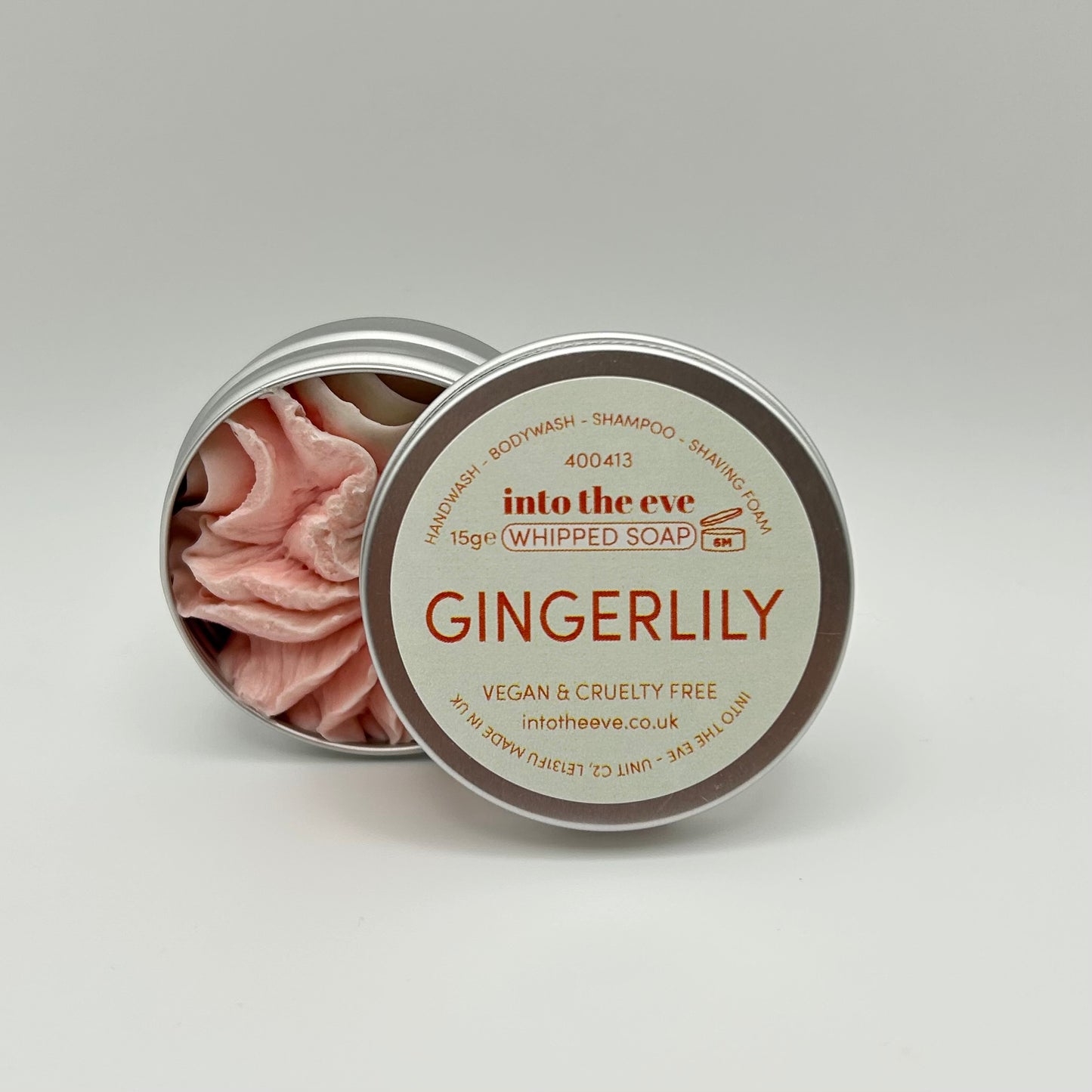 Gingerlily whipped soap