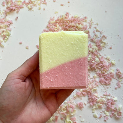 Grapefruit salt soap