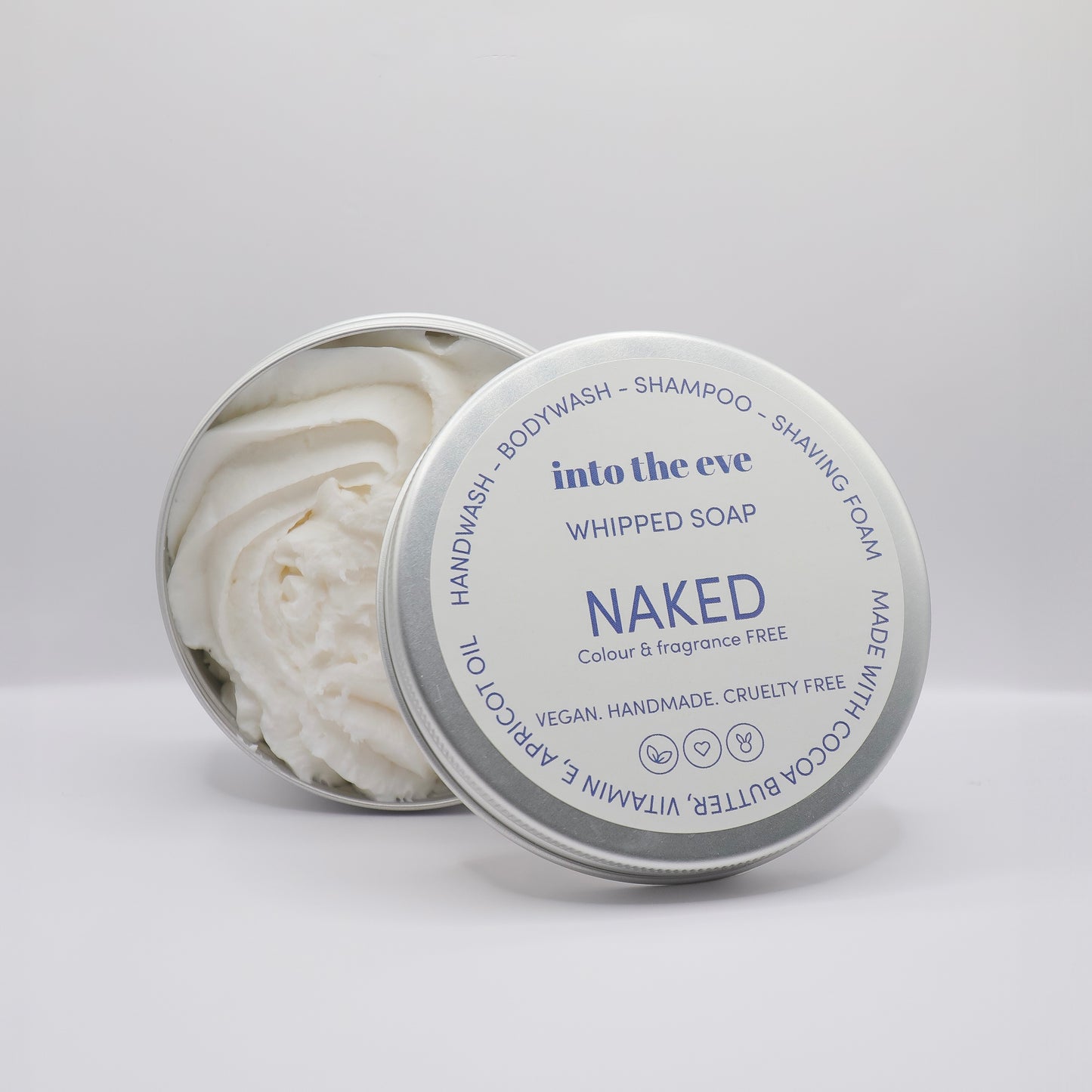 Naked Whipped Soap - colour & fragrance free