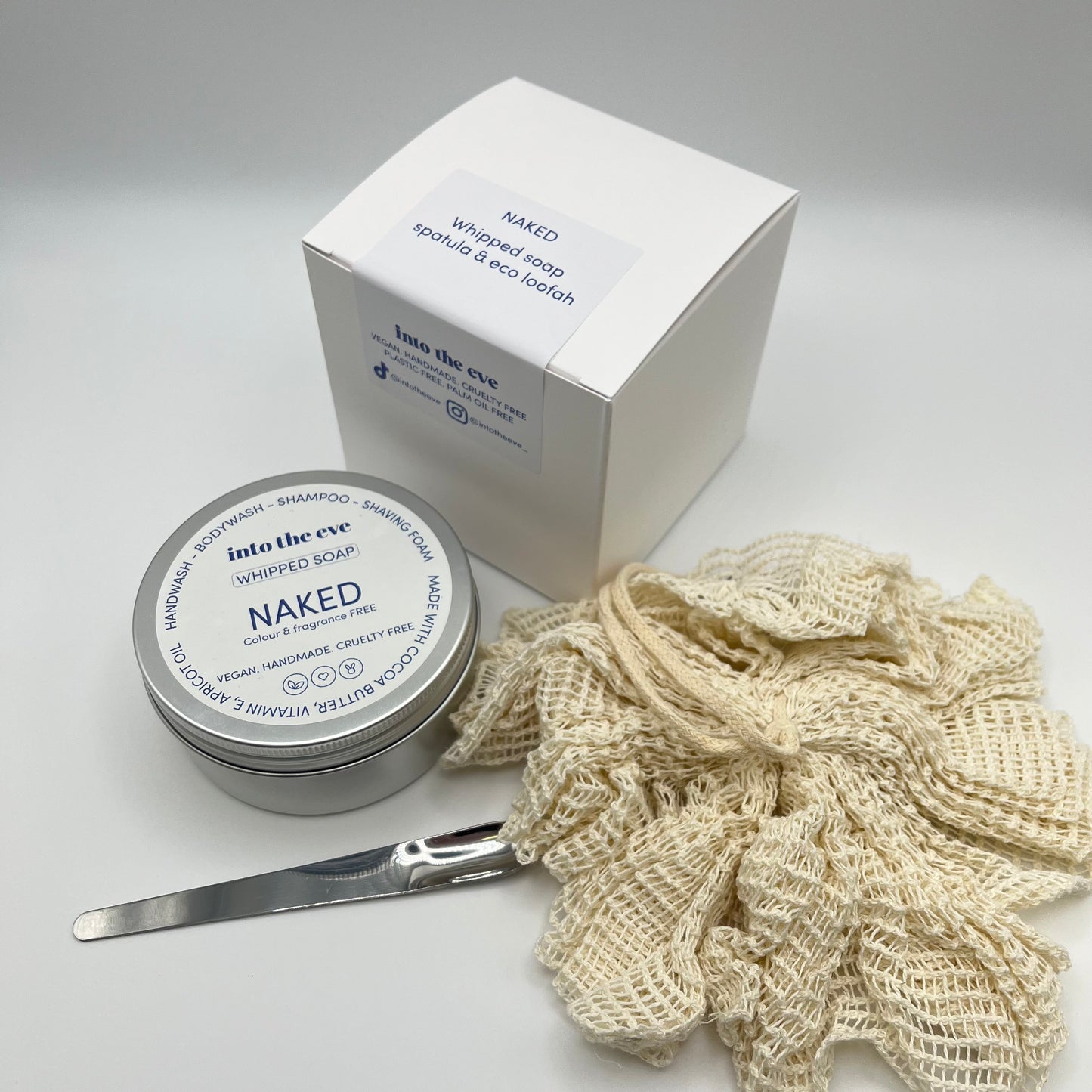 Whipped soap gift box