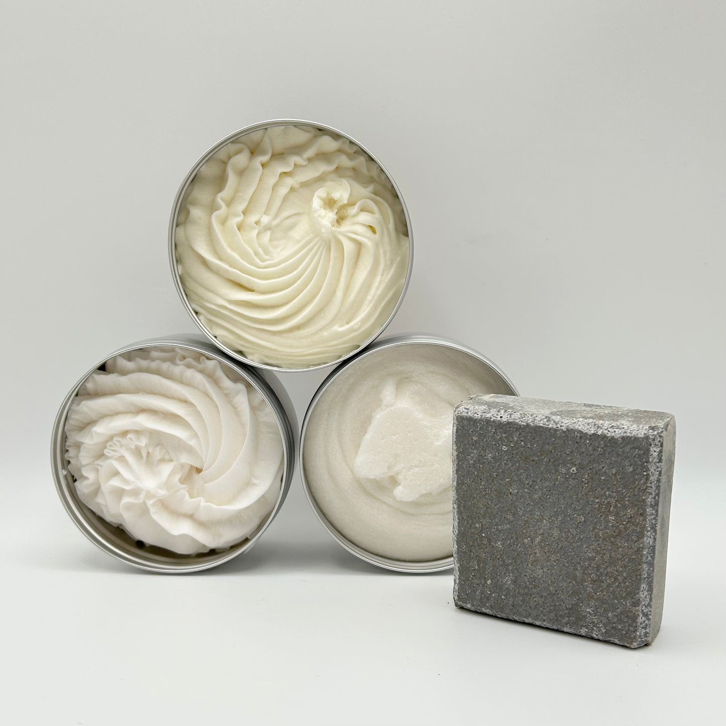 Coconut & Vanilla BUNDLE - soap, body scrub, body butter