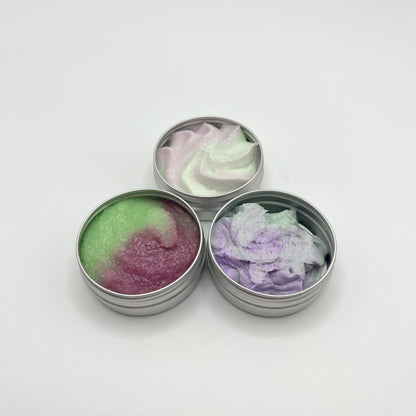 Sugar Plum Fairy BUNDLE  - soap, body scrub, body butter