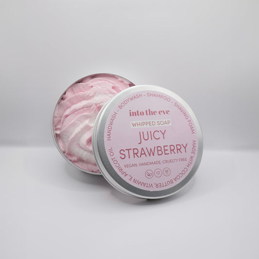 Juicy Strawberry Whipped Soap