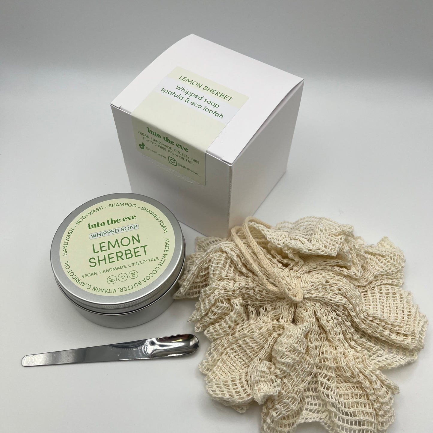 Whipped soap gift box