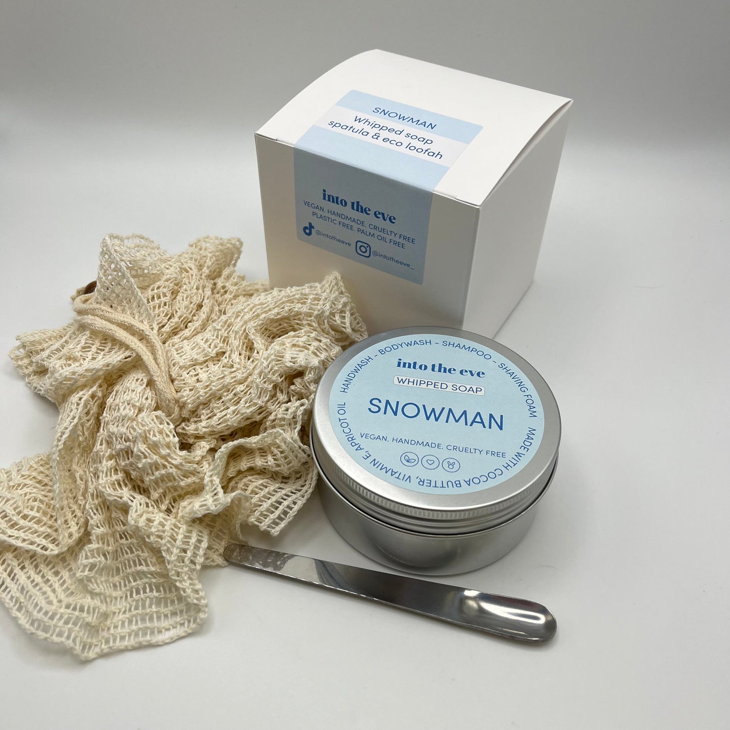 Whipped soap gift box