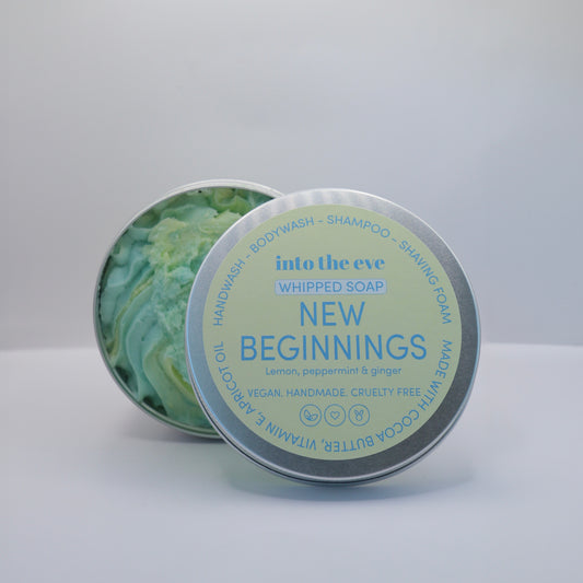 New Beginnings whipped soap