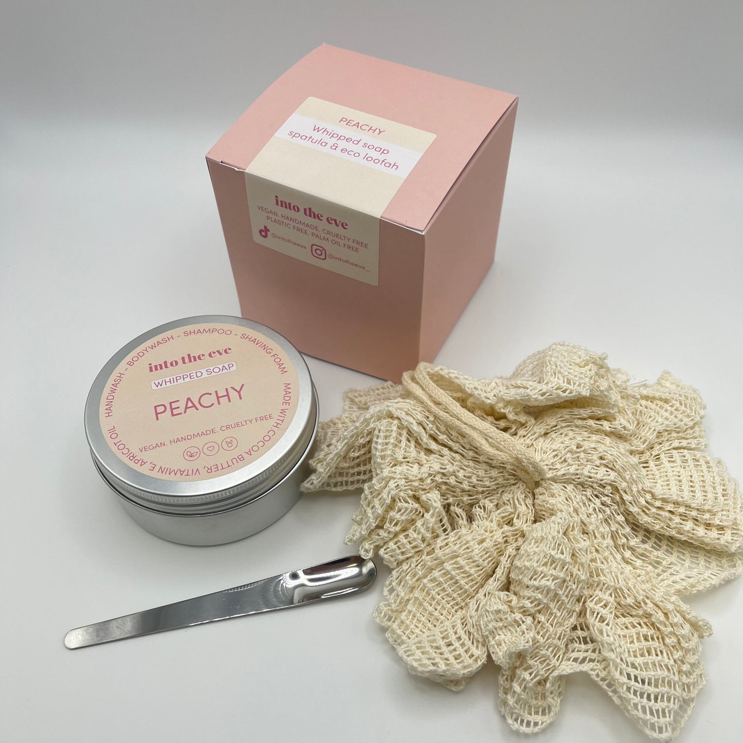 Whipped soap gift box