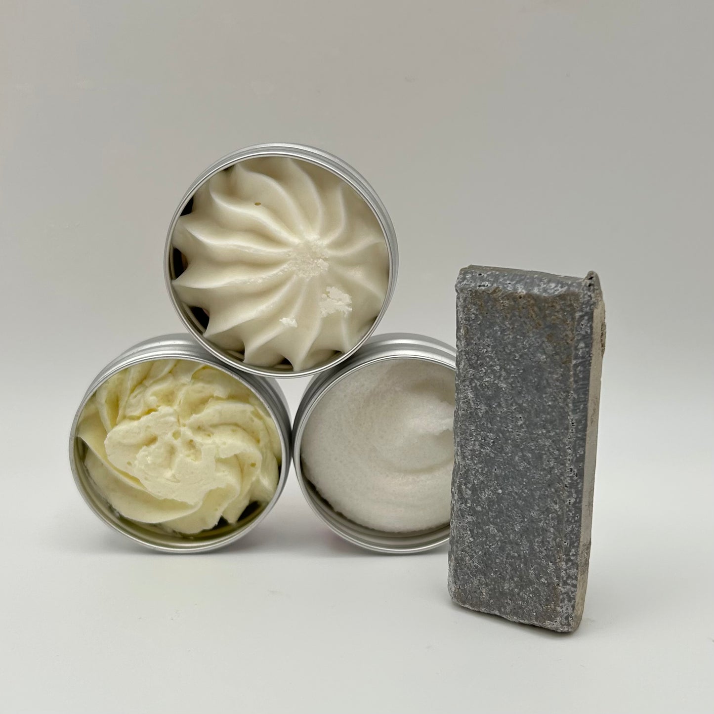 Coconut & Vanilla BUNDLE - soap, body scrub, body butter