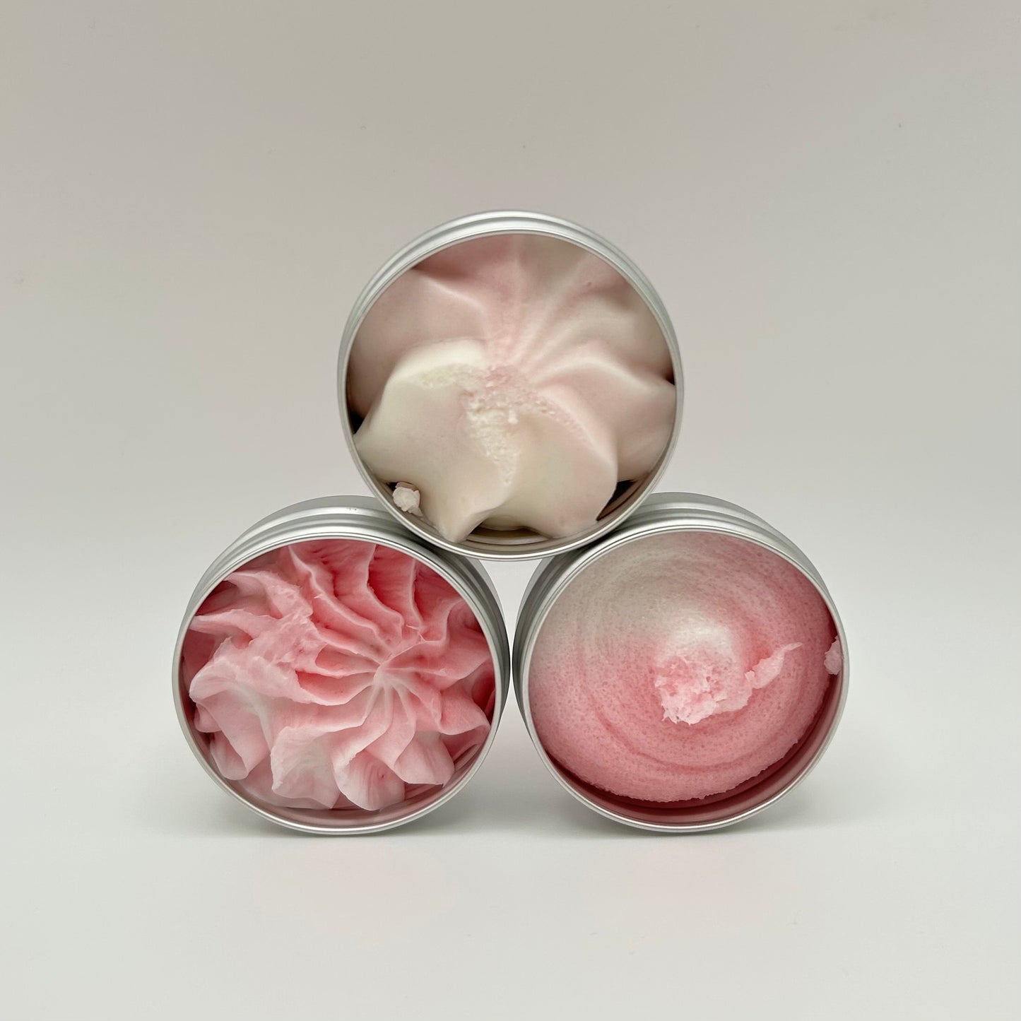 Cranberry & Geranium BUNDLE  - whipped soap, body butter, scrub