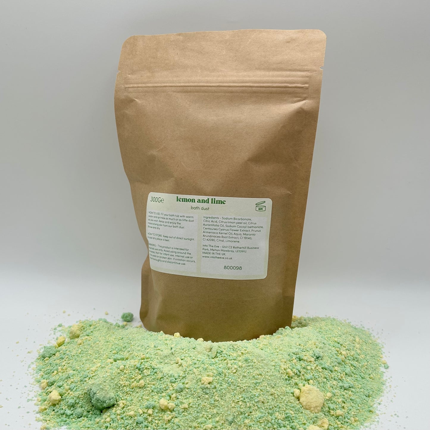 Lemon & Lime bath dust