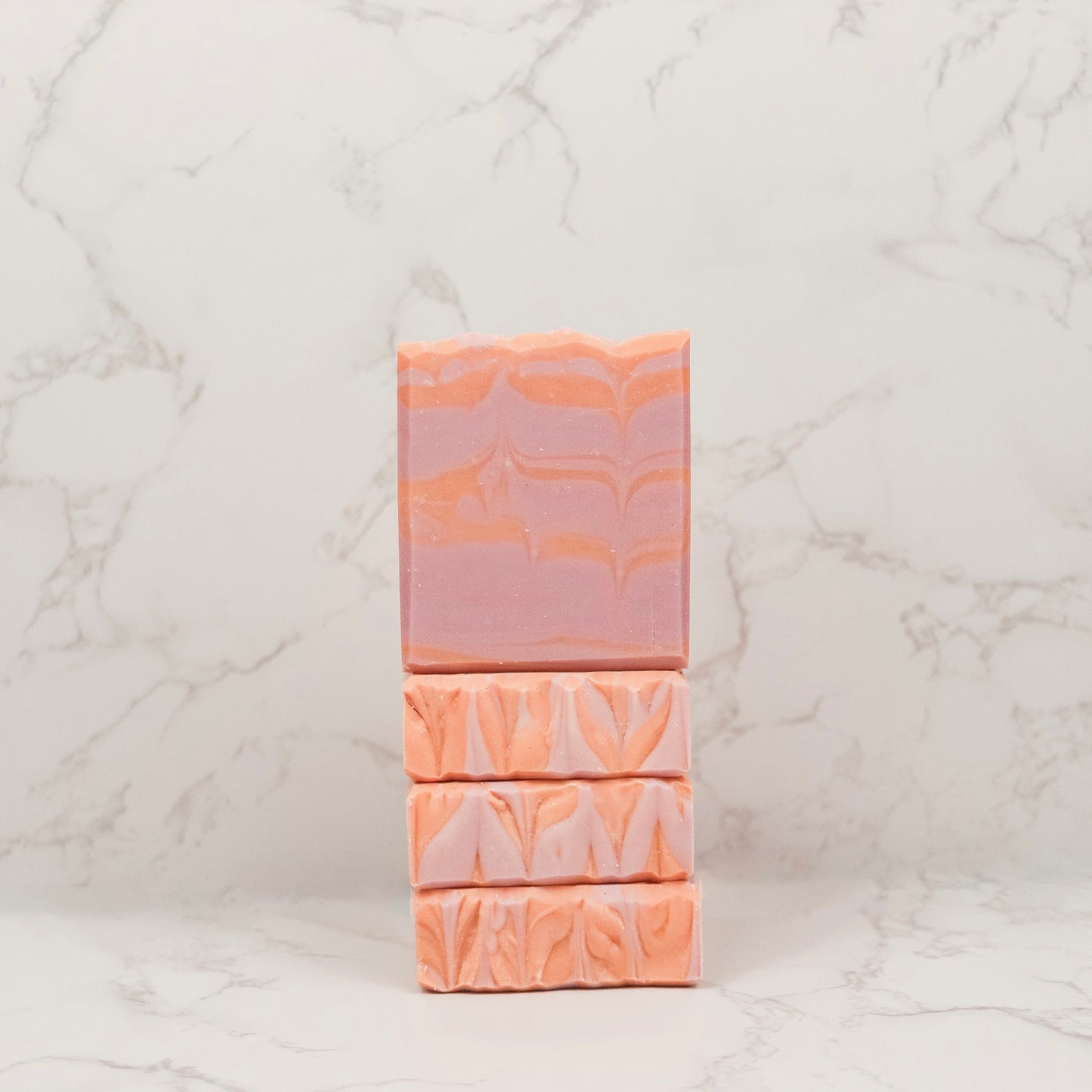 Peach Prosecco soap bar