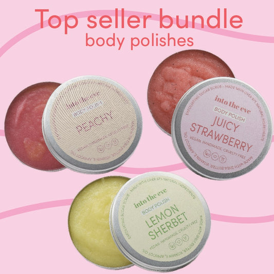 Body polish TOP SELLER BUNDLE - 3 x 250g body polishes