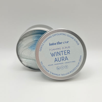 Winter Aura foaming sugar scrub