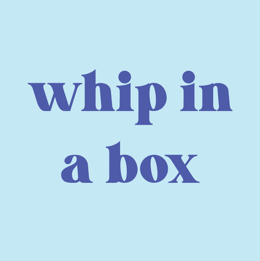 Whip in a box