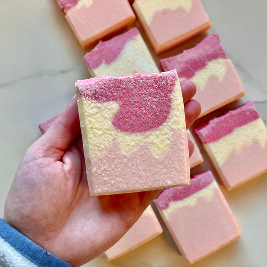 Mango Sorbet - Salt soap - Intotheeve